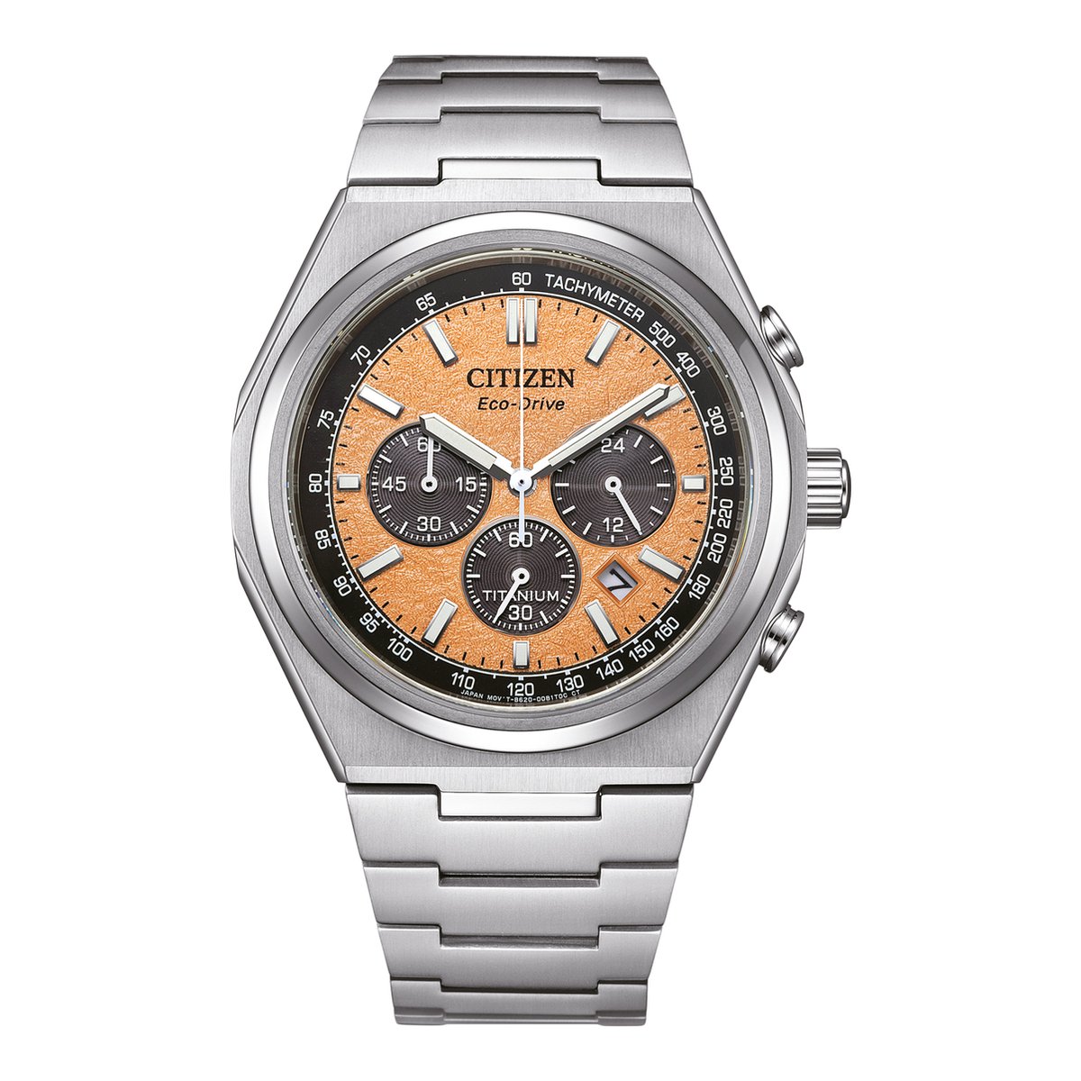 Citizen CA4610-85Z Horloge - Titanium - Zilverkleurig - Ø 42 mm