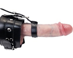 BNDGx® - Penis strap restraint voor mannen -met slot - Penis gordel man penis band bondage