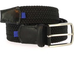 CL Blue Line Stretch Riem - Zwart