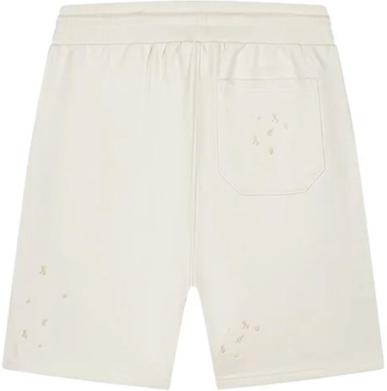 Malelions - Broek Off White Painter Shorts Off White Mm3-ss24-35