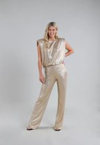 NUKUS Basile Pants Broeken Dames - Goud - Maat M