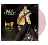 Single: Elvis Presley - On Fire In Toledo 1956 (Roze Vinyl) + CD