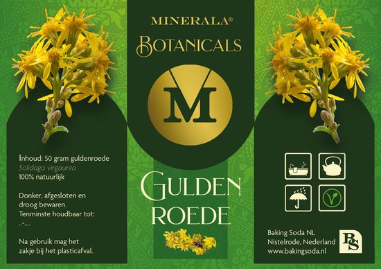 Guldenroede 50 gram - Gulden roede - Minerala Botanicals