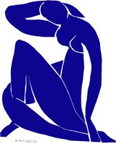 Kunstdruk Henri Matisse - Nu bleu II 60x80cm
