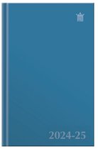 Ryam - Studie agenda Uni - 2024-2025 - A5 - Licht blauw - 1 Week op 2 pagina's - Hardcover