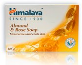 Amandel-rozen zeep 125 gram - Almond & Rose soap - Himalaya
