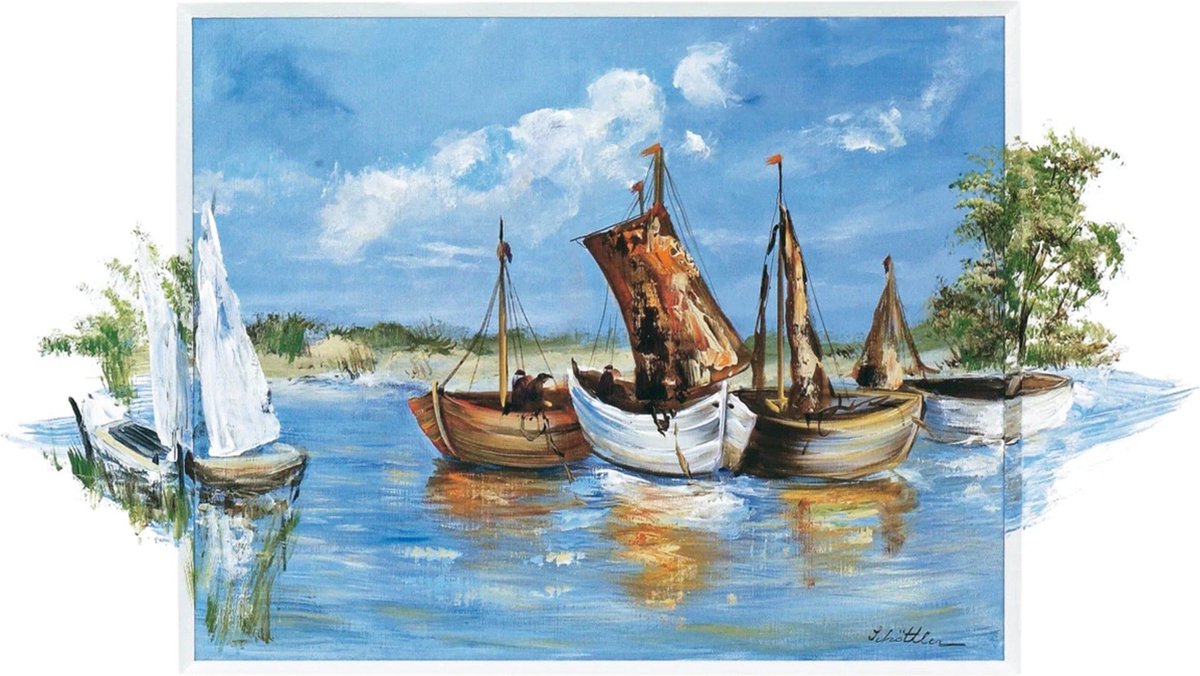 Kunstdruk Katharina Schöttler - Peaceful Scene 30x24cm