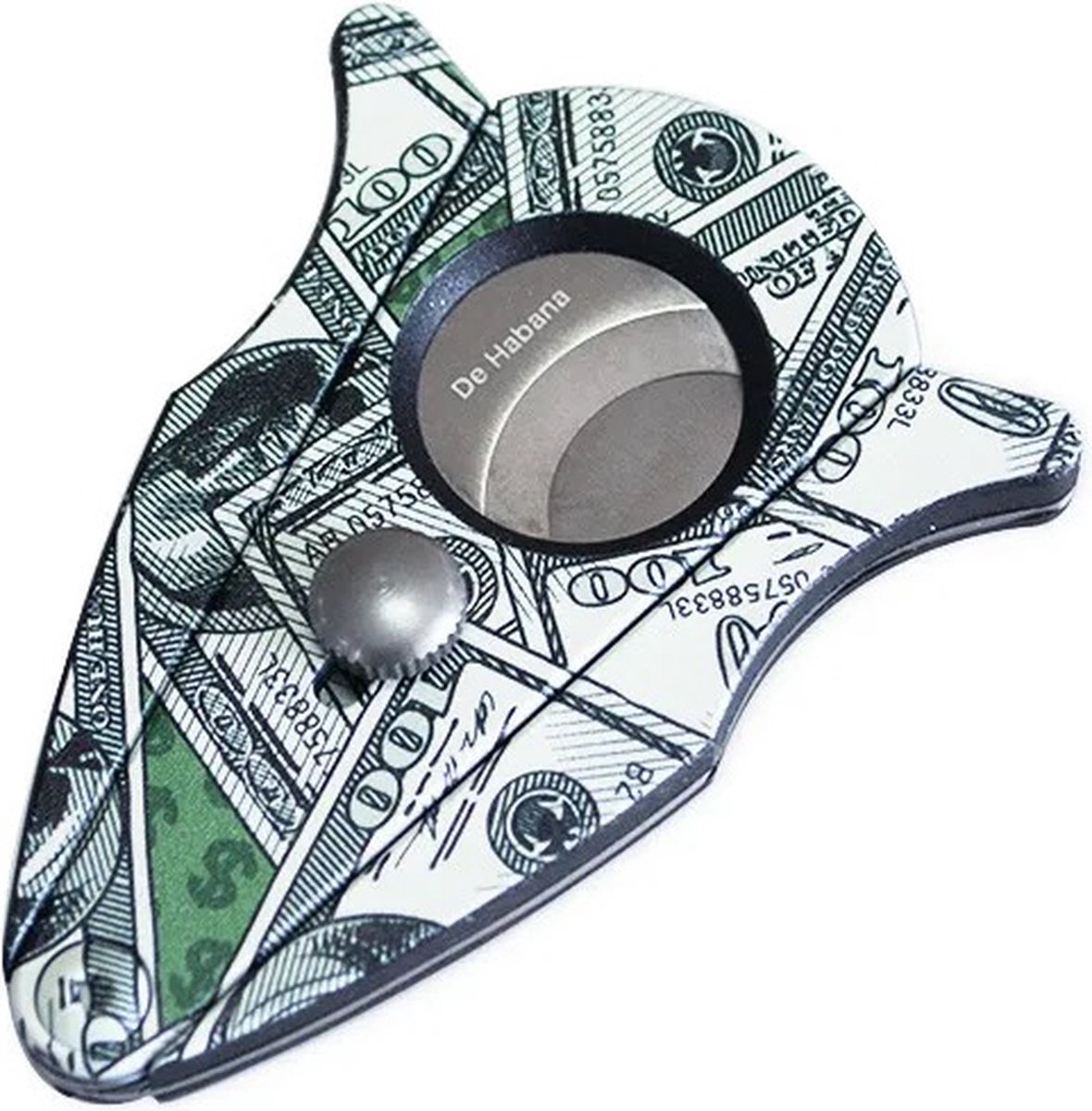 Goedkoopste luxe Sigarenknipper - Exclusieve Dollar Patroon Butterfly Cut Luxe Sigaarknipper