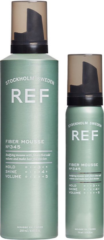 REF Stockholm - Fiber Mousse Voordeel Set - Krullen - Styling - Haar mousse