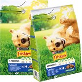 Friskies droogvoer voor senior honden - kip & groenten - 3000g x 2