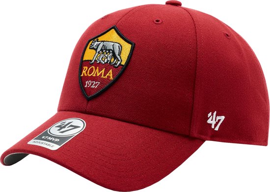 47 Brand Casquette AS Roma ITFL-MVP01WBV-TJH, Homme, Rouge, Casquette, taille: Taille unique