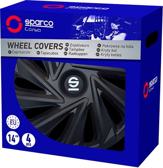 Wieldoppen Sparco Varese goudzw. 15