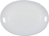 Costa Nova & Casafina - Ovale serveerschaal 'Pearl' (Wit, 34cm)
