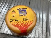 D-Screw Gold-Top afdekkap spaanplaatschroef kruiskop wit pzd-2