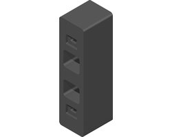 45 mm Extension geschikt voor Eufy E340