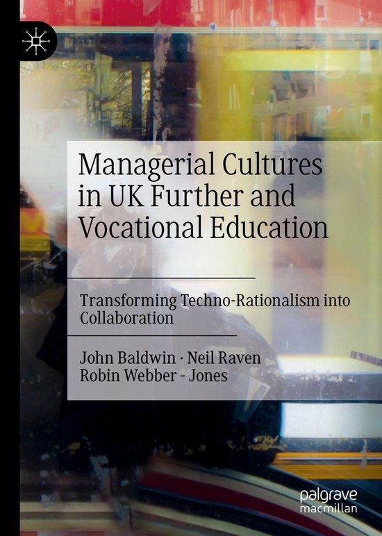 Managerial Cultures in UK Further and Vocational Education - cover