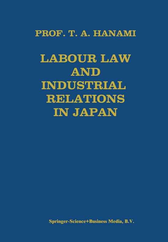 Labour Law and Industrial Relations in Japan - cover