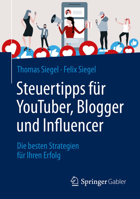 Steuertipps fuer YouTuber Blogger und Influencer - cover