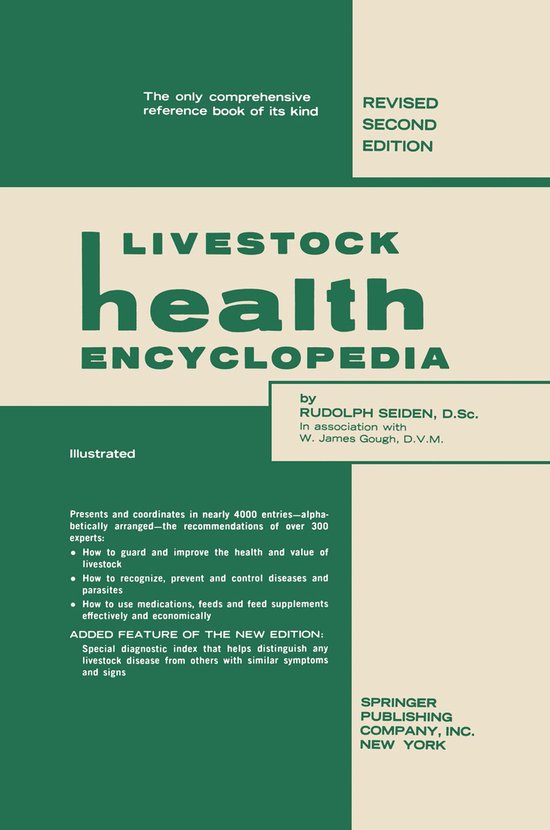 Livestock Health Encyclopedia - cover