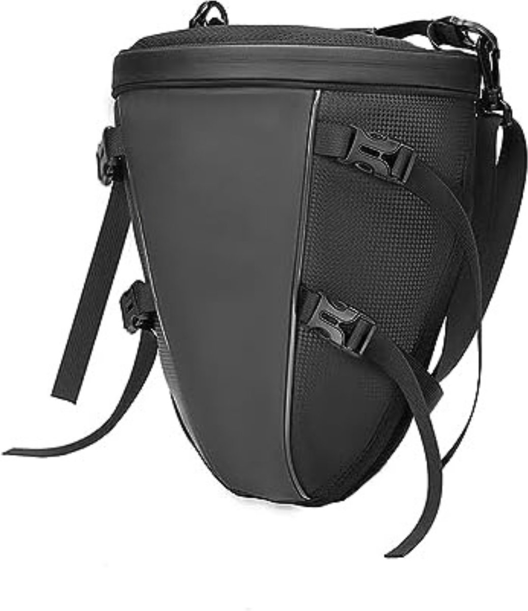 Tanktas motor - Tanktas - Motortas waterdicht - Motor tas - Zwart - 26 x 18 x 32 cm, 0.45 kg