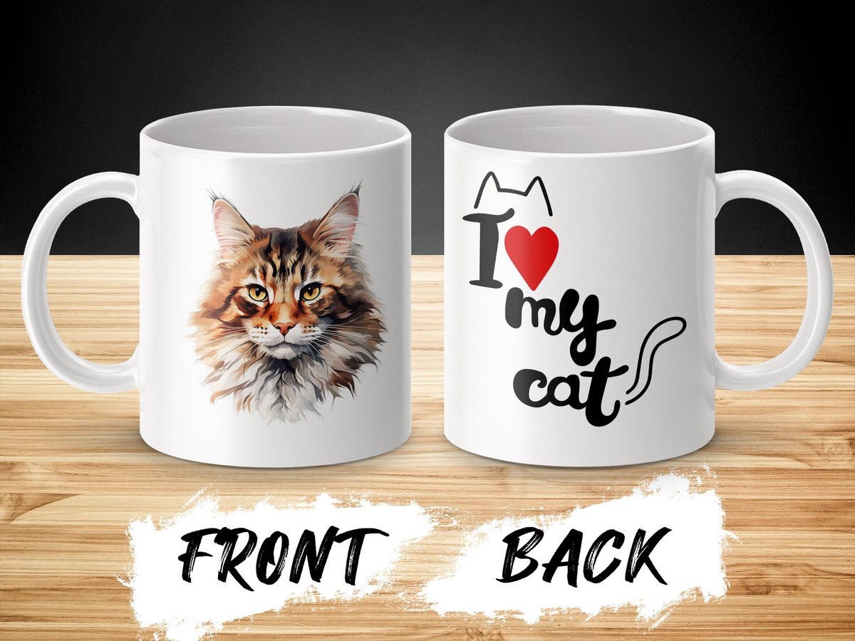 Mok Norwegian Forest cat - kat - I love my cat - cat lovers - katten