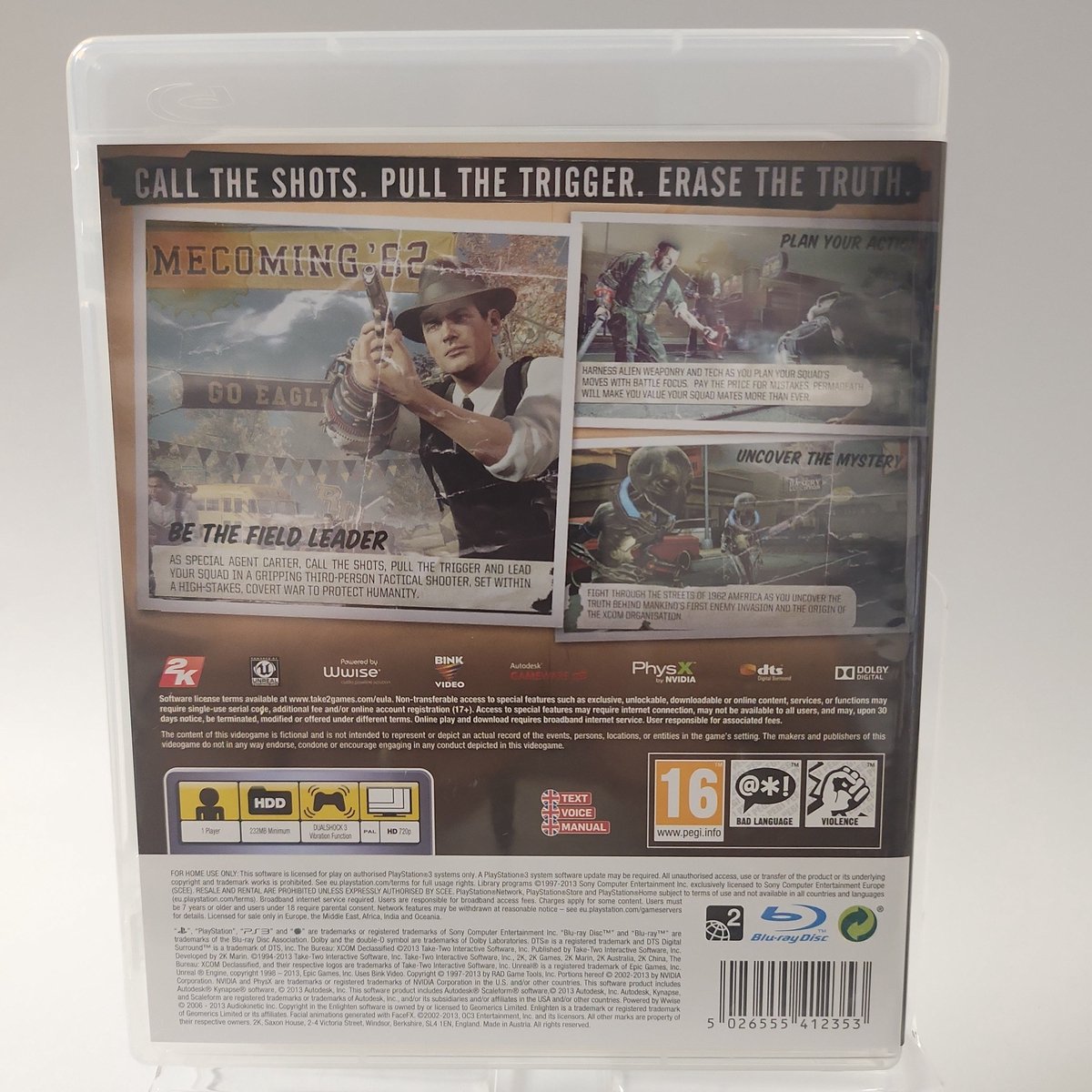 The Bureau Xcom Declassified / FR / Complet / PlayStation 3 (PS3) PAL