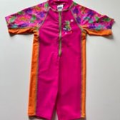 Zoggs - zwempak - zwemtshirt - 4 jaar - roze/oranje