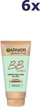 6x Garnier BB Cream Classic Medium 50 ml