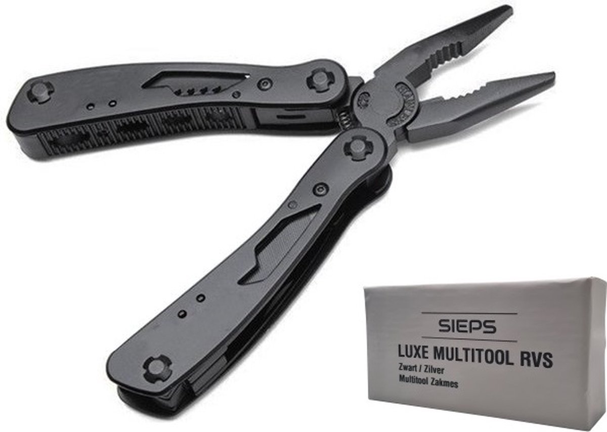 SIEPS 20-in-1 Multitool: compact RVS-zakmes met bitset thumbnail 4