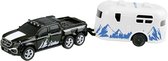 1:64 Revell 23566 RC Pickup Auto met Camper Trailer (Caravan) RC Model Kant en Klaar