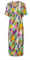 Only Onlcarmen S/s Midi Dress Spring Bouquet MULTICOLOR M