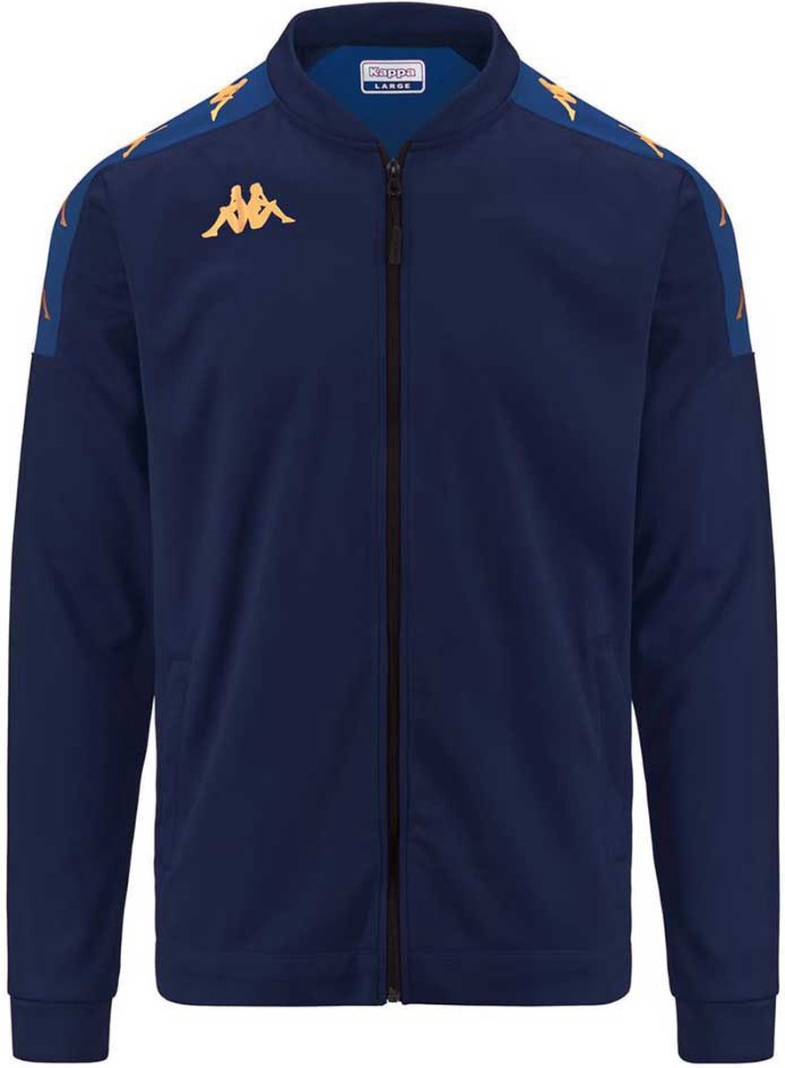Kappa Giullio Halve Rits Sweatshirt Man Blauw