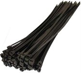 CHPN - Tiewraps - 100 stuks - Tie Ribs - 200MM lang - Zwart - Tie wraps - Universeel - Klussen - Bevestigen - Handige sluiters