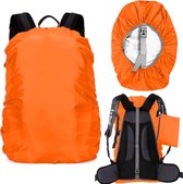 BOTC Waterdichte Rugzak Regenhoes - Regenhoes Backpack - 60L - Oranje