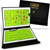DABI Tactiekbord Voetbal - Coachmap inclusief magneten en uitwisbare stift - Coachbord - Tactiekmap voetbal