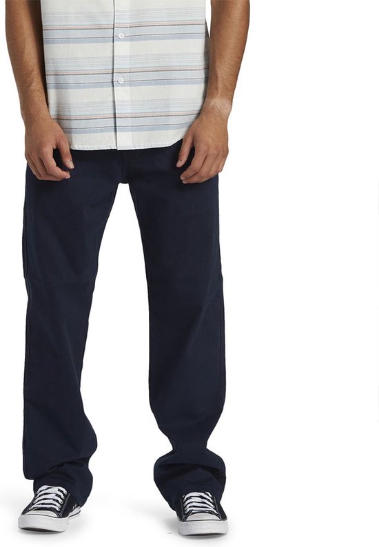 Pantalon Quiksilver Landers 5 Pkt Blauw 32 Homme