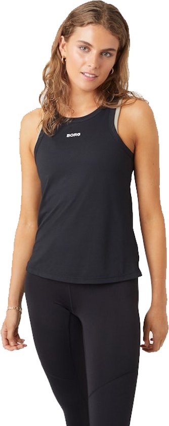 Bjorn Borg Racerback Tank - Sporttanktop - Zwart - Dames