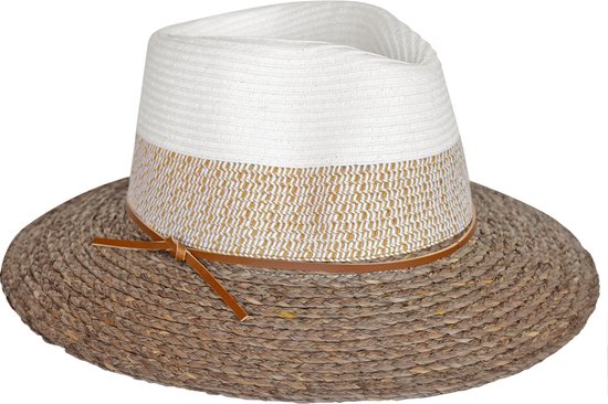 House of Ord - zonnehoed Sienna Fedora - Zwart/Charcoal House of Ord - zonnehoed Sienna Fedora - Zwart/Charcoal