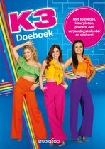 K3 - Doeboek - Alle kleuren - Met Spelletjes/kleurplaten/posters/verjaardagskalender en stickers