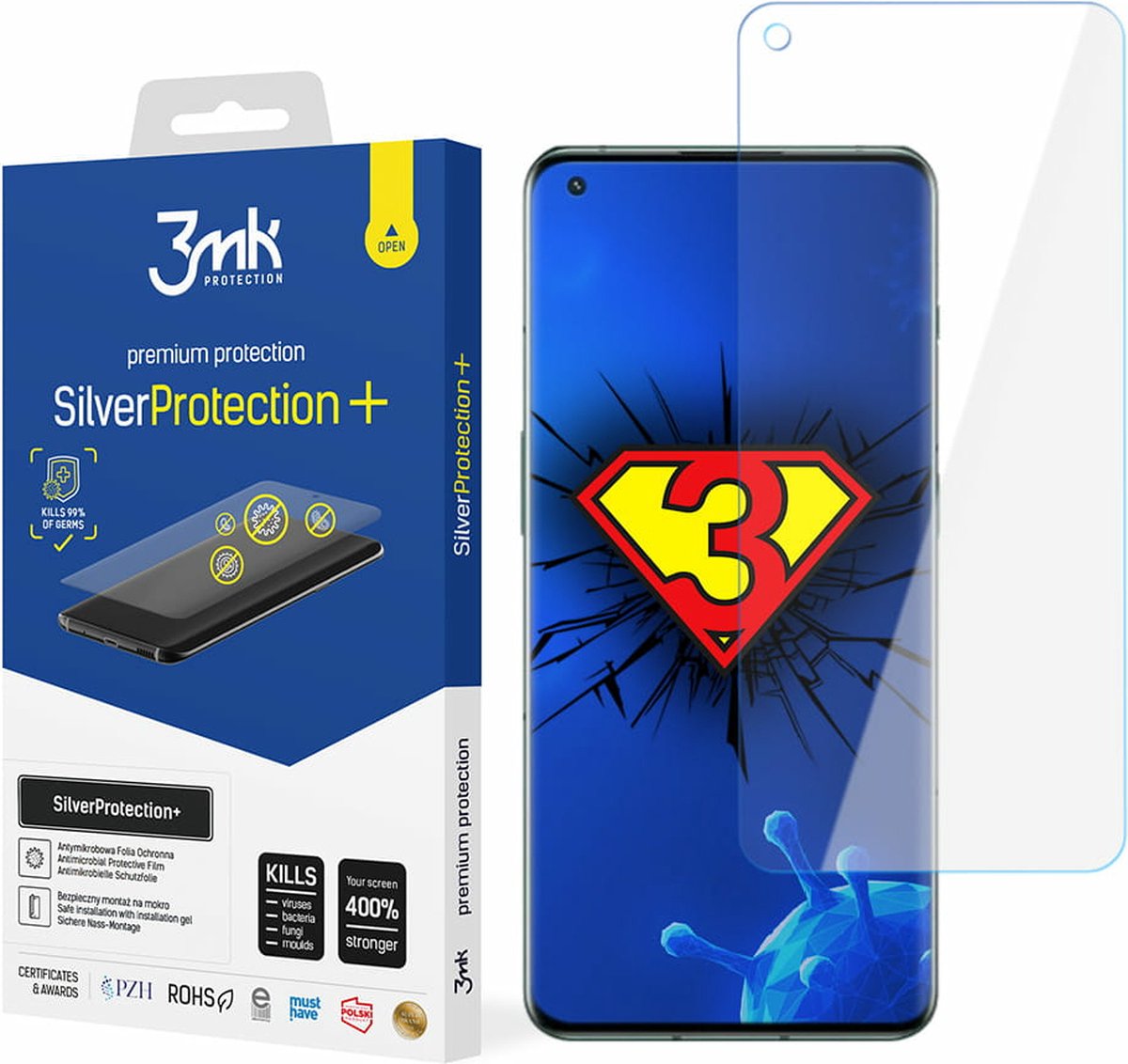 OnePlus 10 Pro 5G - 3mk SilverProtection+