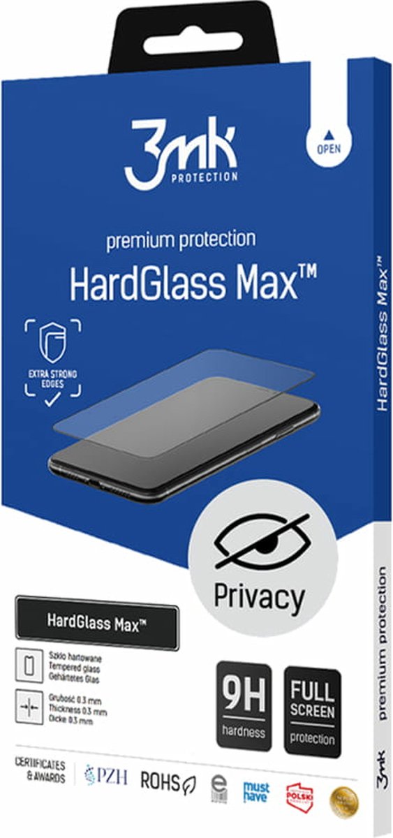 Apple iPhone 12/12 Pro - 3mk HardGlass Max Privacy