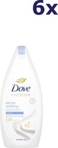 6x Dove Crème de Douche Derma Soin apaisant 400 ml