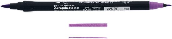 ZIG Art & Graphic Twin Tip brush marker - Light Violet