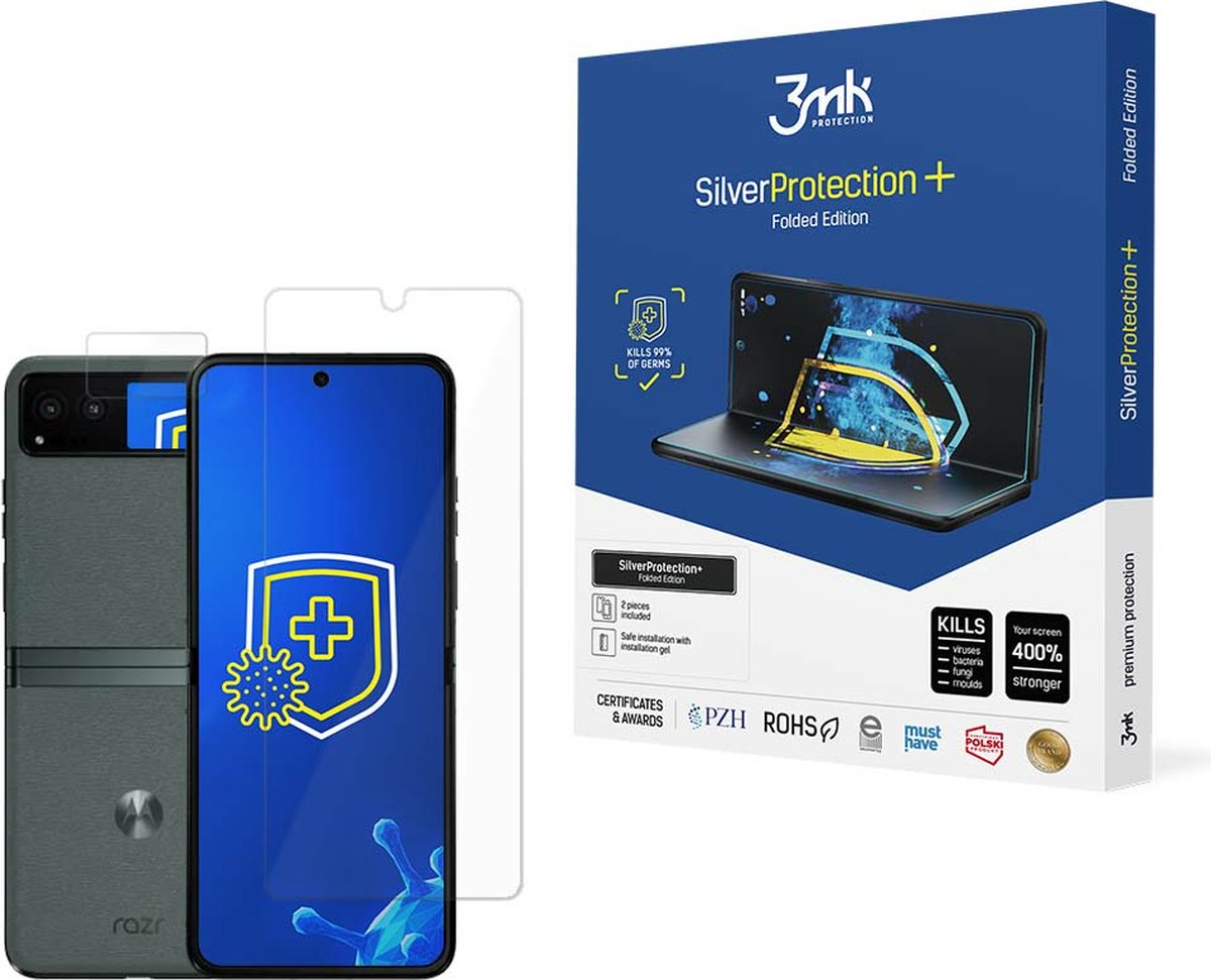 Motorola Razr 40/Razr 2023 - 3mk SilverProtection+ Folded Edition