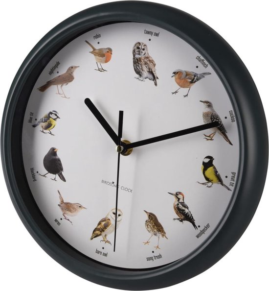 Klok met vogelgeluden | Luster eder uur naar een andere vogel! - YouTube