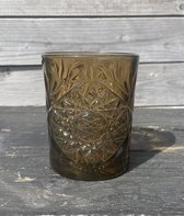 Waterglas van geslepen glas - set van 4 stuks - Pomme Chatelaine.NL