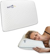Oreiller ergonomique BestLife® pour les maux de cou - Oreiller côté dormeur - Ferme - Refroidissement