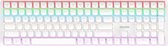 Sounix Gaming Keyboard - Mechanisch Qwerty Gaming Toetsenbord - 111 Keys - RGB Effect - US Qwerty - Wit