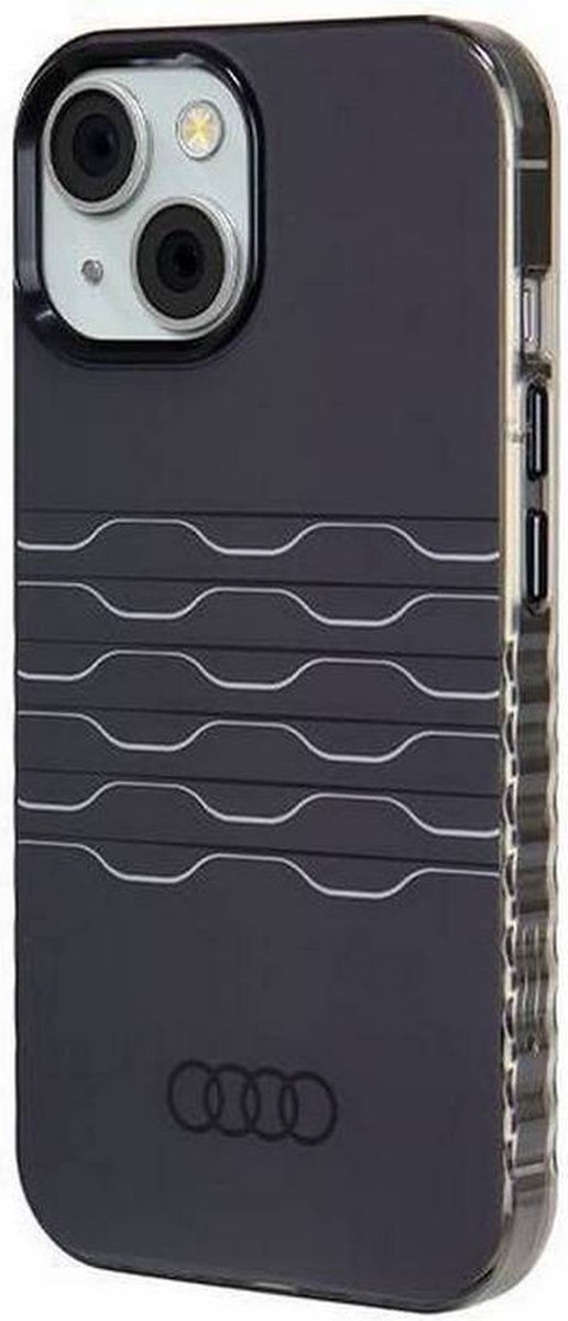 Audi IML Grille Pattern Back Case (MagSafe Compatible - Geschikt voor Apple iPhone 15 (6.1