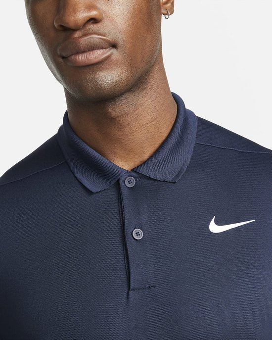 Nike DriFit Victory Solid Polo pour homme Bleu marine